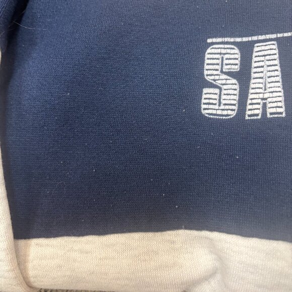 Vintage San Francisco Pullover Fleece Sweater Medium Quater Zip Lightweight 90s - Picture 11 of 11